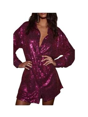 Hot Pink Sequin Dress for Sale up to 90% Off: Poshmark